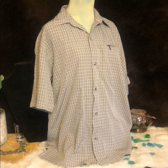 The North Face button down shirt M (2764) - Picture 1 of 8